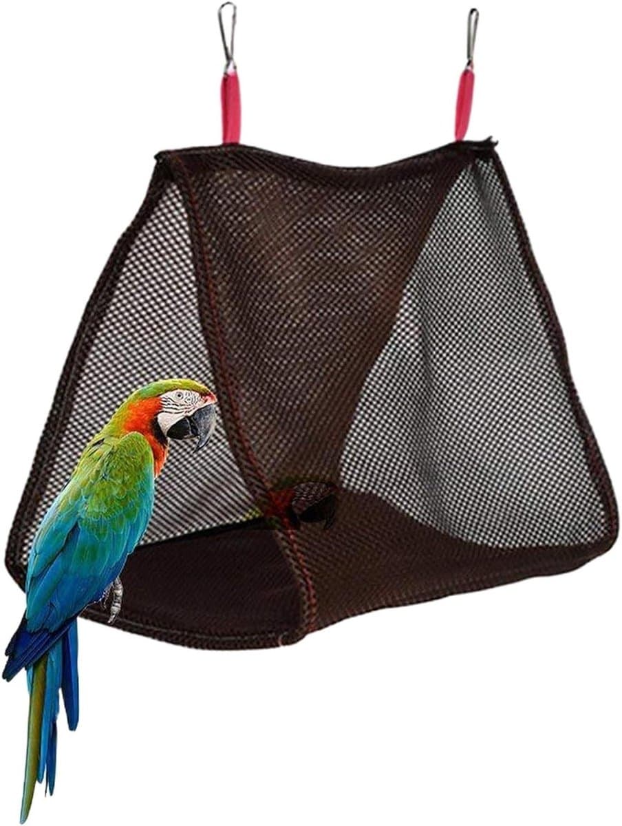Vogelhangmat - Vogelbed Vliegende Hond - Vogels Laten Rusten - Sneldrogend Mesh Materiaal - 30 x 25 x 20 cm