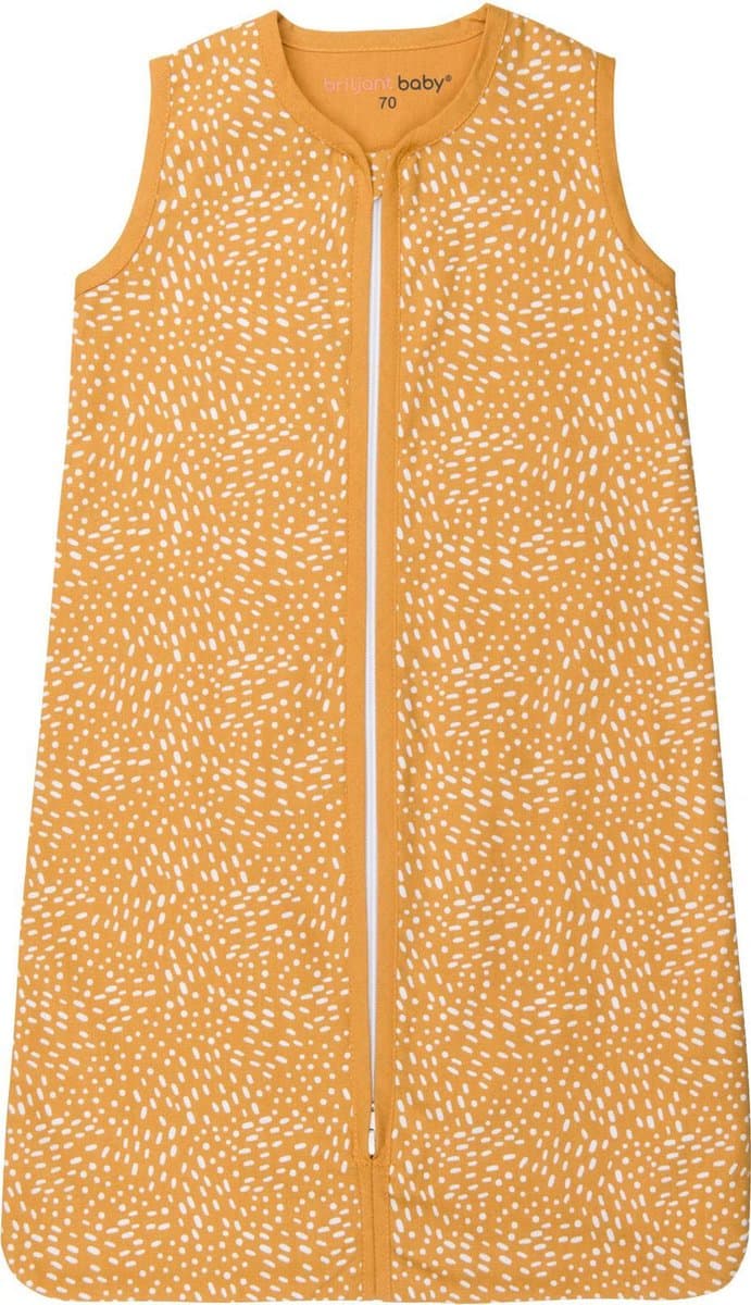 Briljant Baby Zomerslaapzak Minimal - Oker - Maat 110 - Baby Zomer Slaapzak