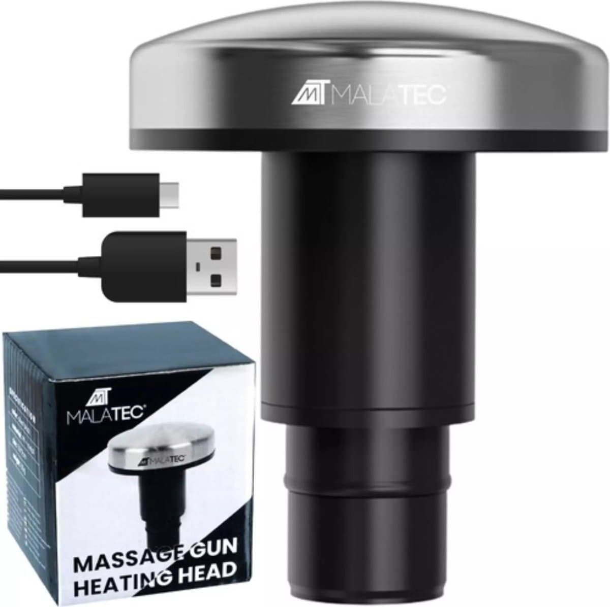 Malatec Verwarmende Massagerkop: Voor Een Diepere Ontspanning!