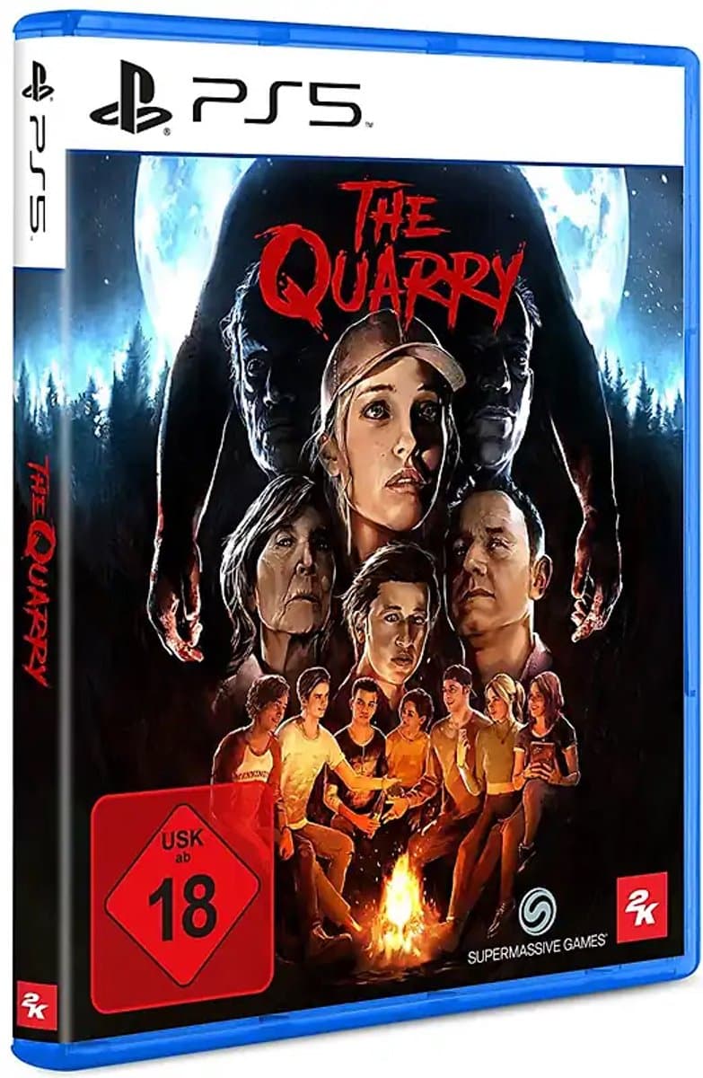 Sony The Quarry, PlayStation 5, Multiplayer modus, Alleen voor volwassenen, Download