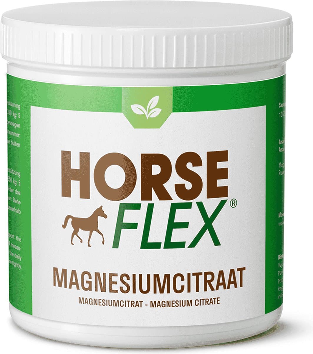 HorseFlex Magnesiumcitraat - Paarden Supplementen - 1500 gram