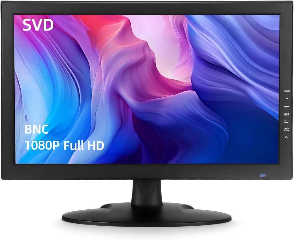 18.5 Inch Professionele Beveiligingsmonitor met VGA BNC HDMI en USB Ingangen