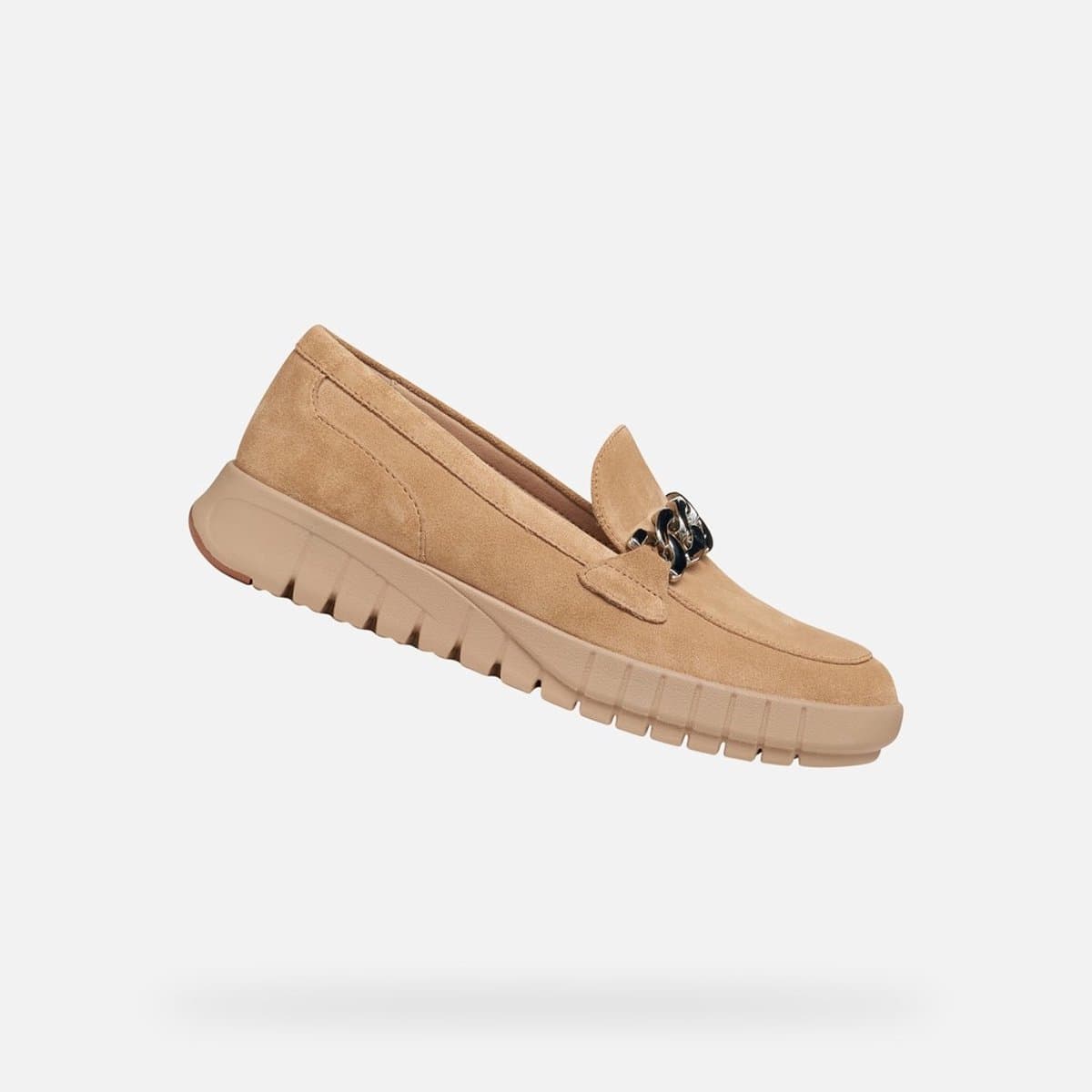 GEOX FLEXTRIDE DAMES Loafers - BEIGE - Maat 39,5