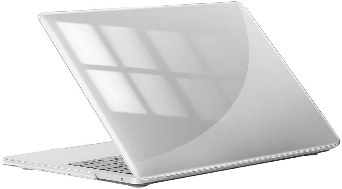 Puro, ClipOn-beschermhoes voor 13-inch MacBook Pro, Transparant