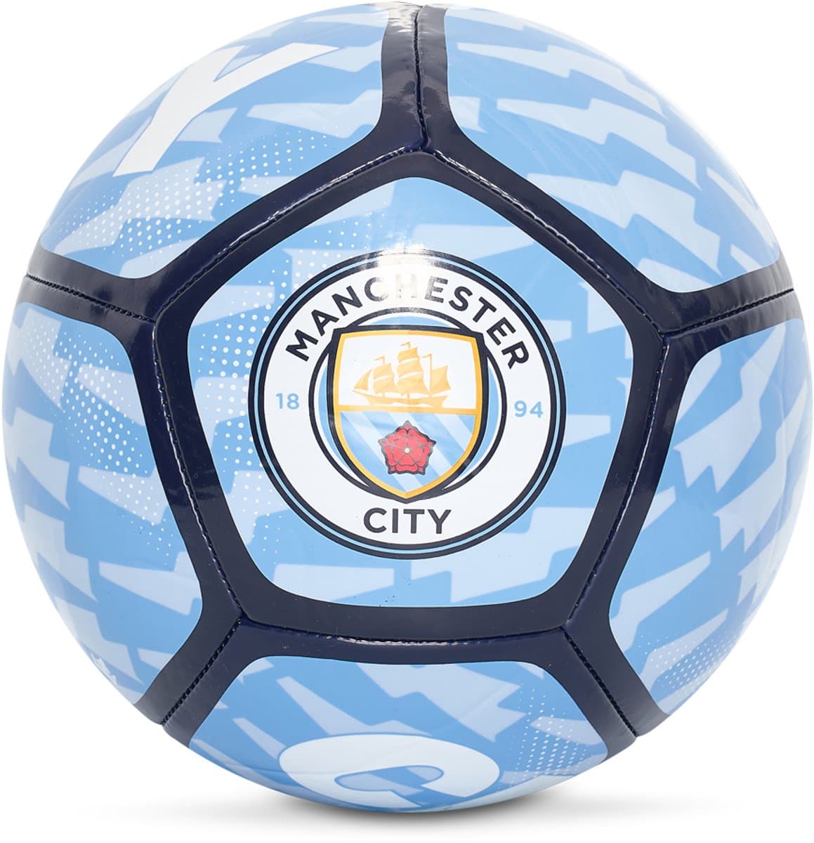 Manchester City FC – T5 voetbal – Size 5 – Outdoor – Glanzende panelen