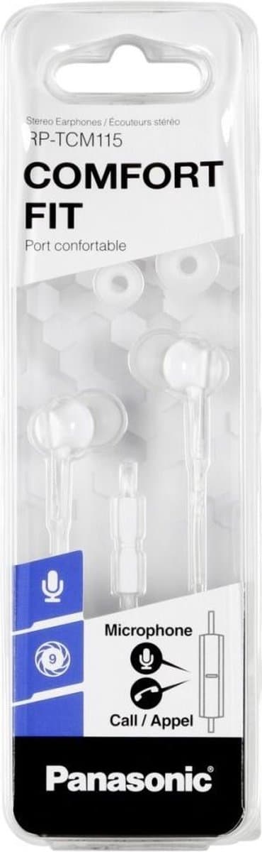 Panasonic RP-TCM115E Headset In-ear Wit