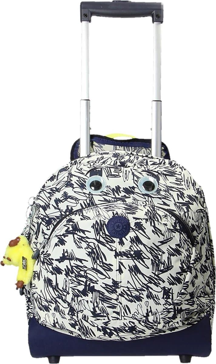 Kipling Big Wheely Koffer - Scribble Fun Bl