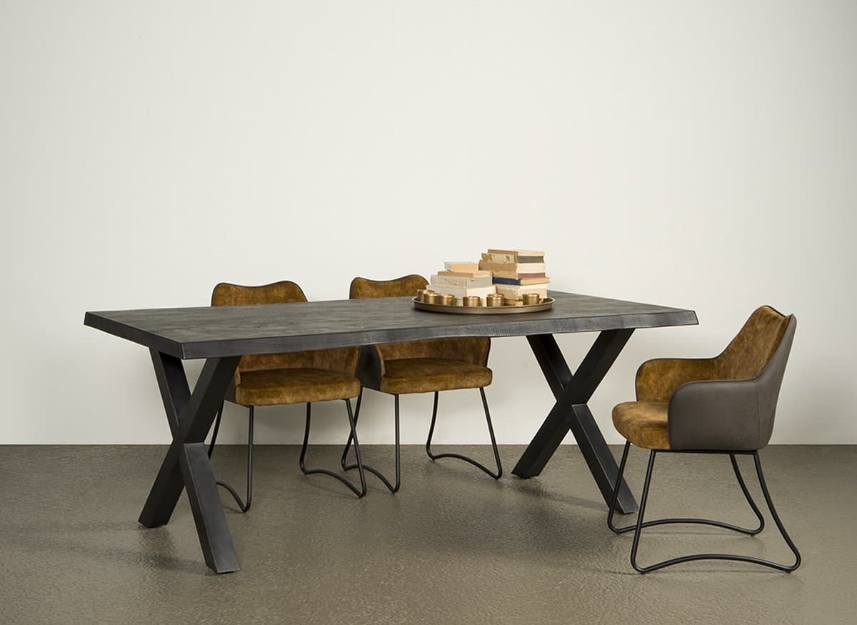 TOFF Xara Live-edge dining table 180x90 - top 5