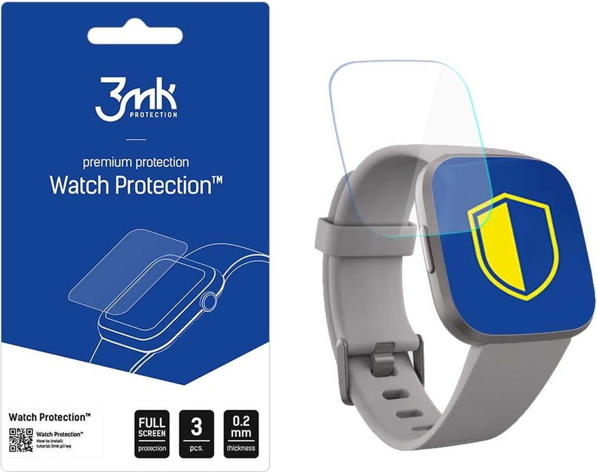Fitbit Versa 2 - 3mk Watch Protection v. ARC+