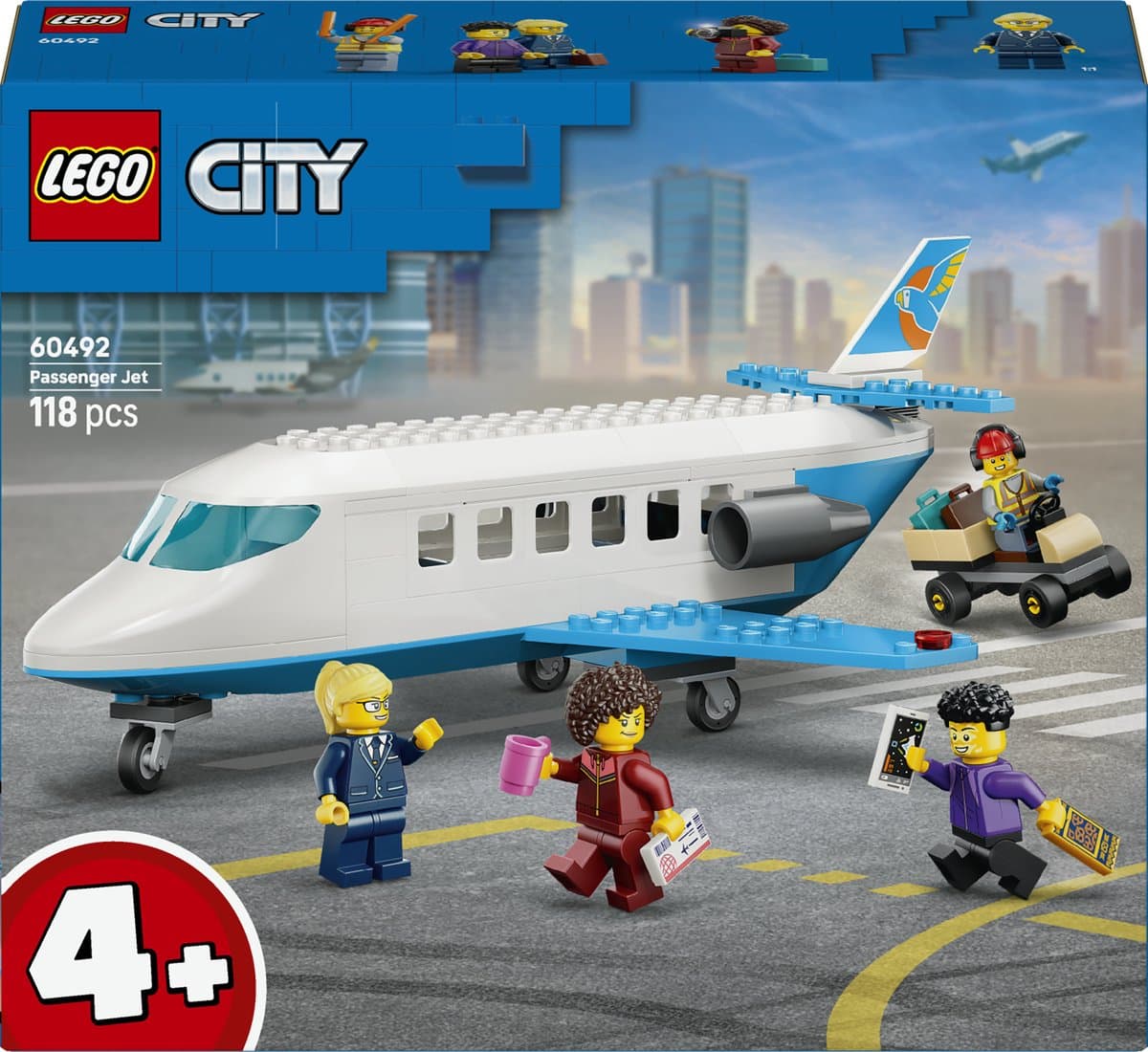 LEGO City Passagierstoestel 60492