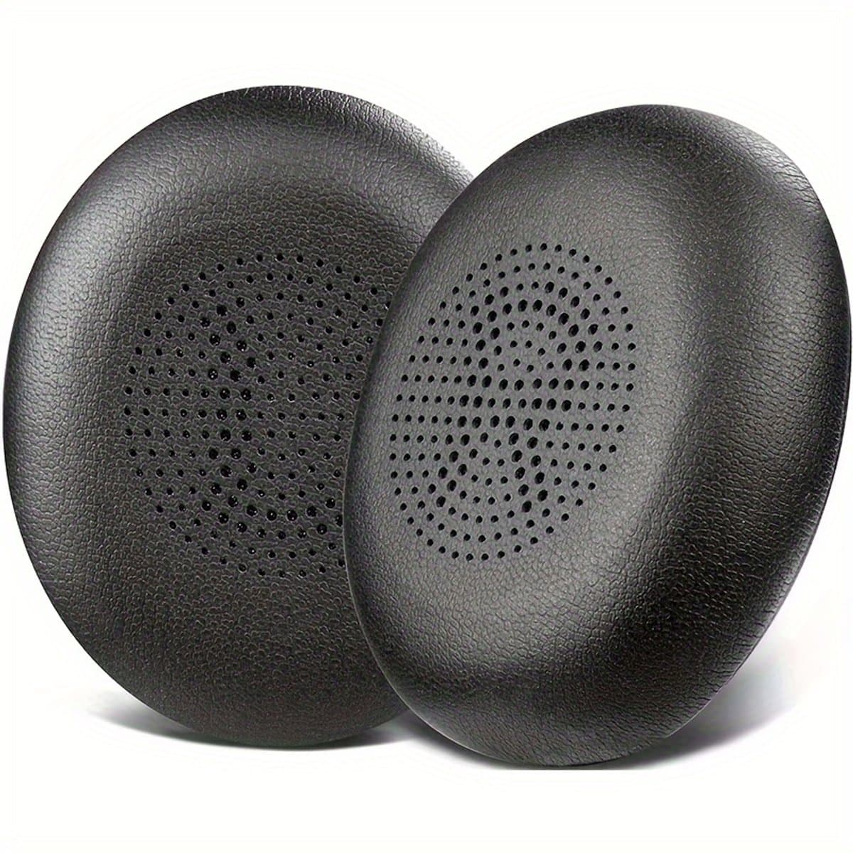 Vervangende oorkussens Geschikt voor Jabra Evolve2 65/40/Elite 45h - Gemaakt van zacht PU-leer met proteïnecoating, Geschikt voor MS UC USB-hoofdtelefoons en draadloze over-ear hoofdtelefoons (oorkussens).