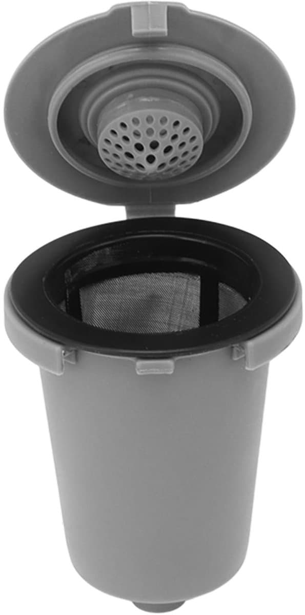 Dailygoody - Koffiefiltercapsule - Herbruikbare Koffiecapsule - Milieuvriendelijk - Enkele Kop - Koffiefilter - Geschikt voor Koffiezetapparaat - Poly..