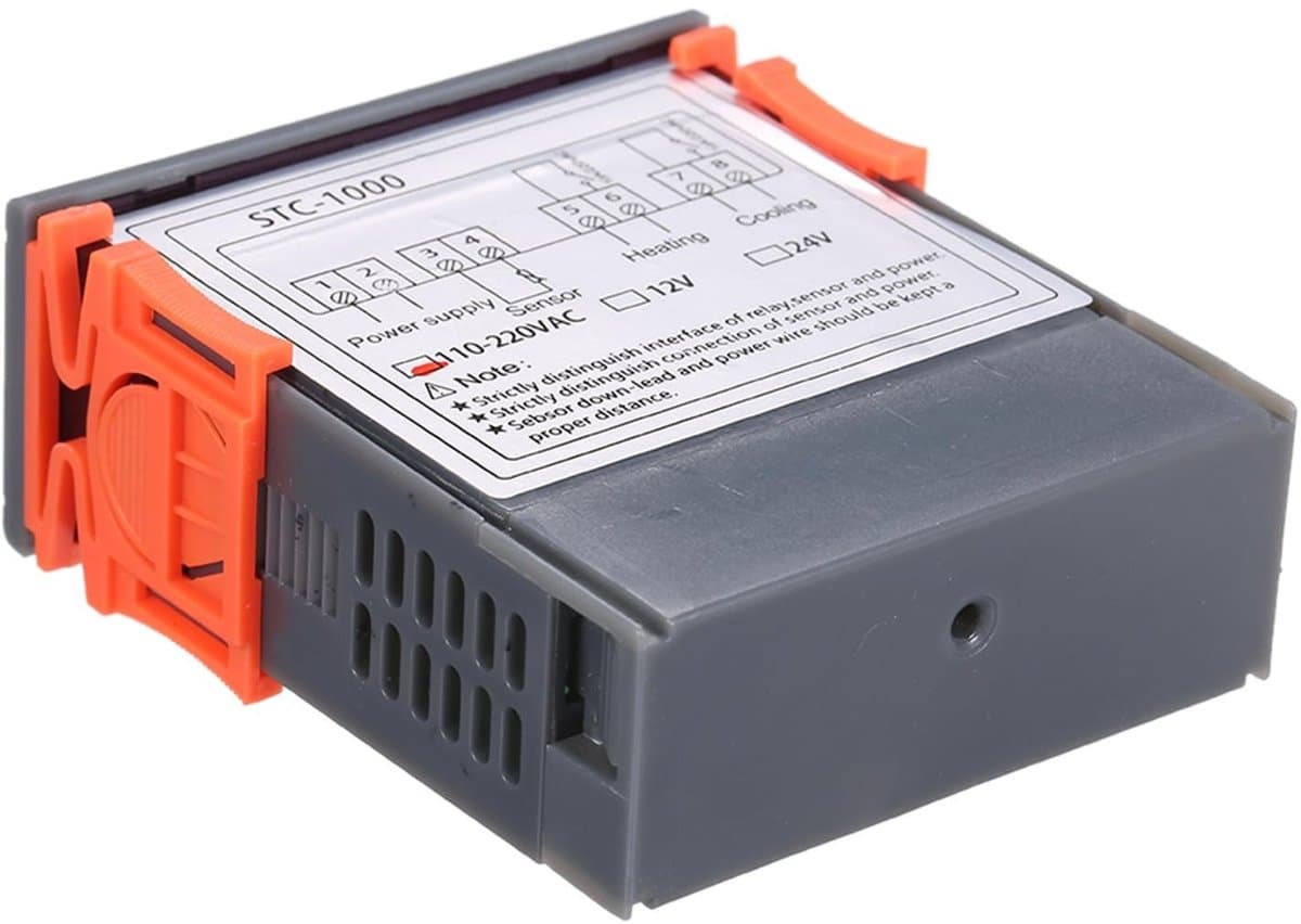 Dailygoody - Mini Temperatuurcontroller - Koel- en Verwarmmodus - LED Display - Temperatuurregeling - Precisie - Thermostaat - 50°C tot 199°C - Geschi.