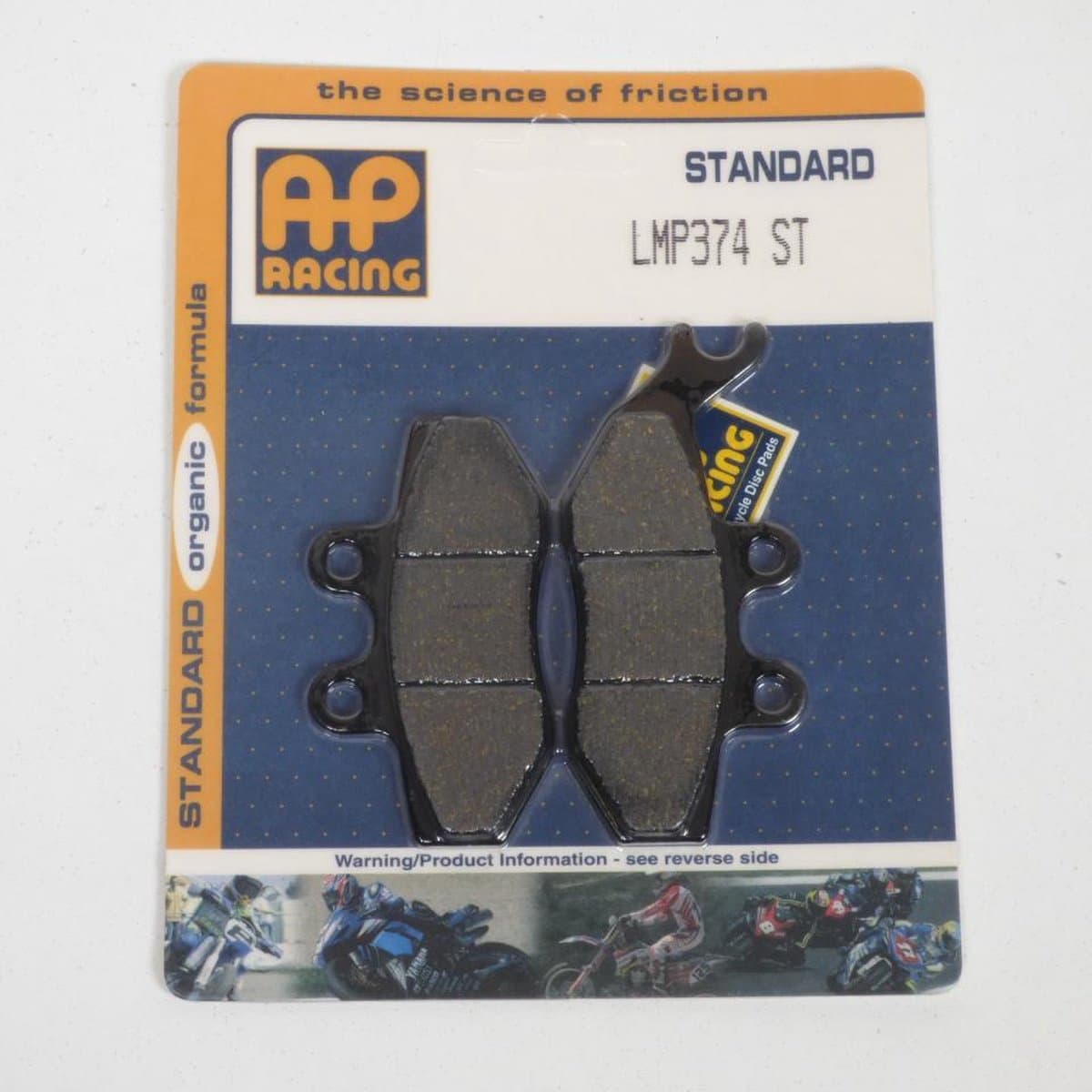 ap racing remblok voor peugeot 150 elystar scooter na 2003 lmp374st nieuw