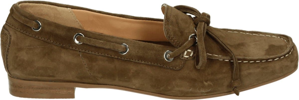 Donna Carolina - 57500176 - Instappers - Kleur: Bruin - Maat: 37.5