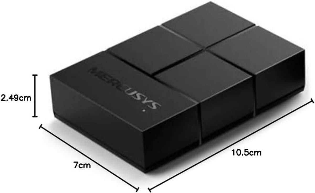 5-poorts Gigabit Ethernet Switch - Desktop Netwerkverdeler, Plug & Play