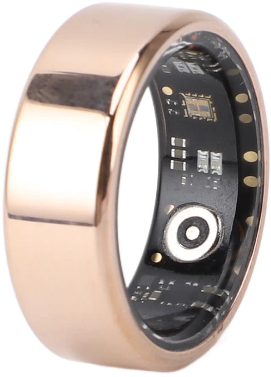 Stijlvolle Ring, Slaapring, Smart Health Tracker met Smartphone Camera Remote, All Day Monitoring, Smart Ring voor IOS en