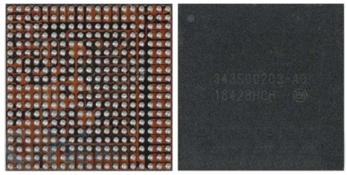 Voeding IC-module 343S00203-A0 voor iPad 9.7 2018 A1893