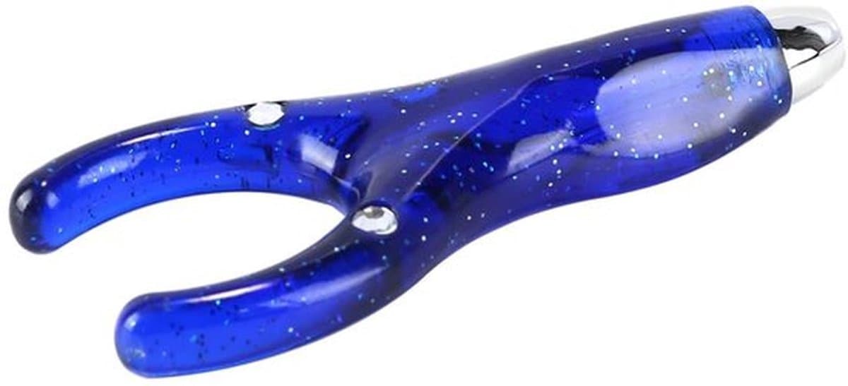 Diamantverfpen Ergonomische Grip - Kunststof Punten - Accessoires - Knutsel Gereedschap - Set van 2 - Blauw - Diamantkunstpen