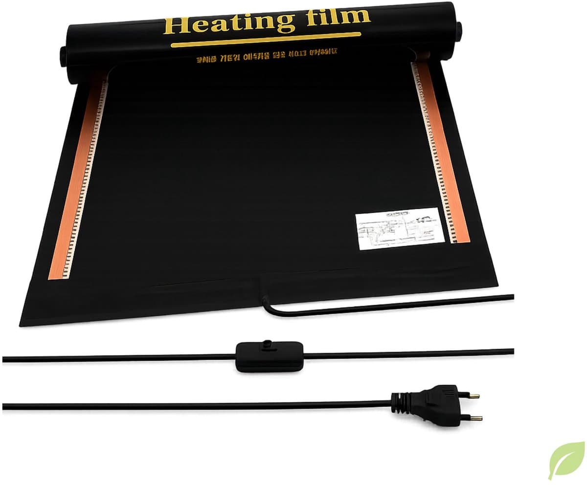 Durensa® karpetverwarming met aan/uit schakelaar 80*120 cm 211 Watt