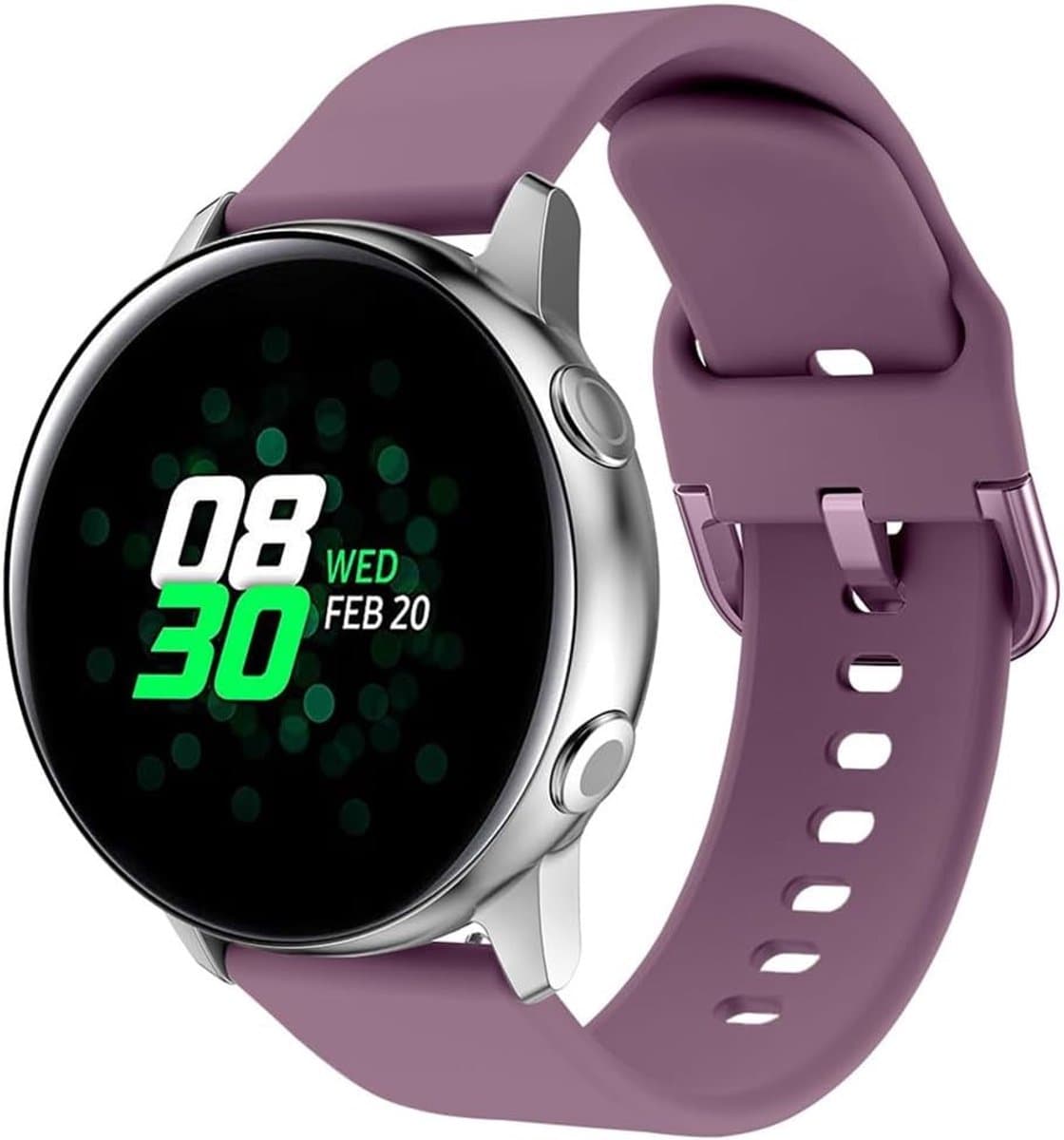 Sportieve Siliconen Armband 20mm voor Garmin Horloges - Vervangband voor D2 Air, Forerunner 55, Vivomove Trend en Meer