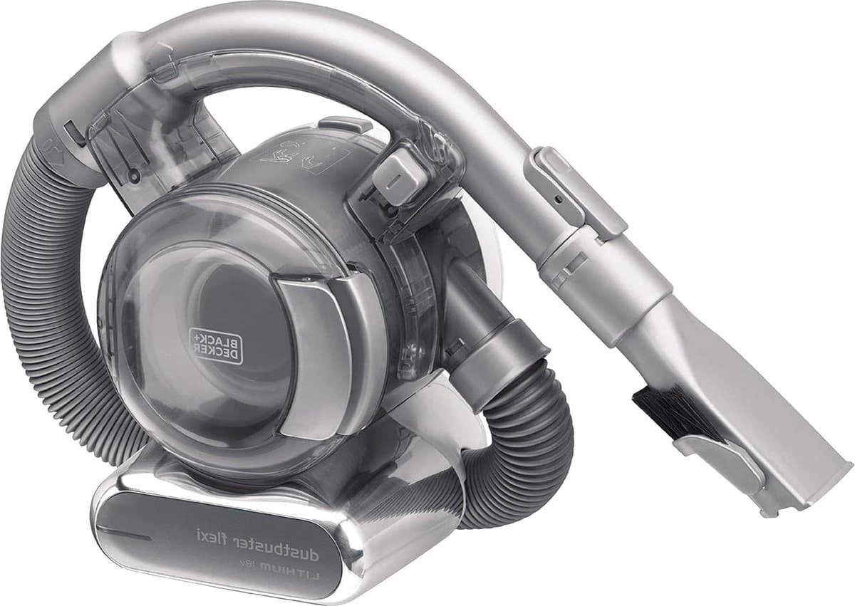 18V accu handstofzuiger met flexibele zuigslang - Lithium Dustbuster Flexi PD1820L - zak- en draadloos - 1 x stofzuiger incl. laadstation - 2-in-1 voegenzuigmond