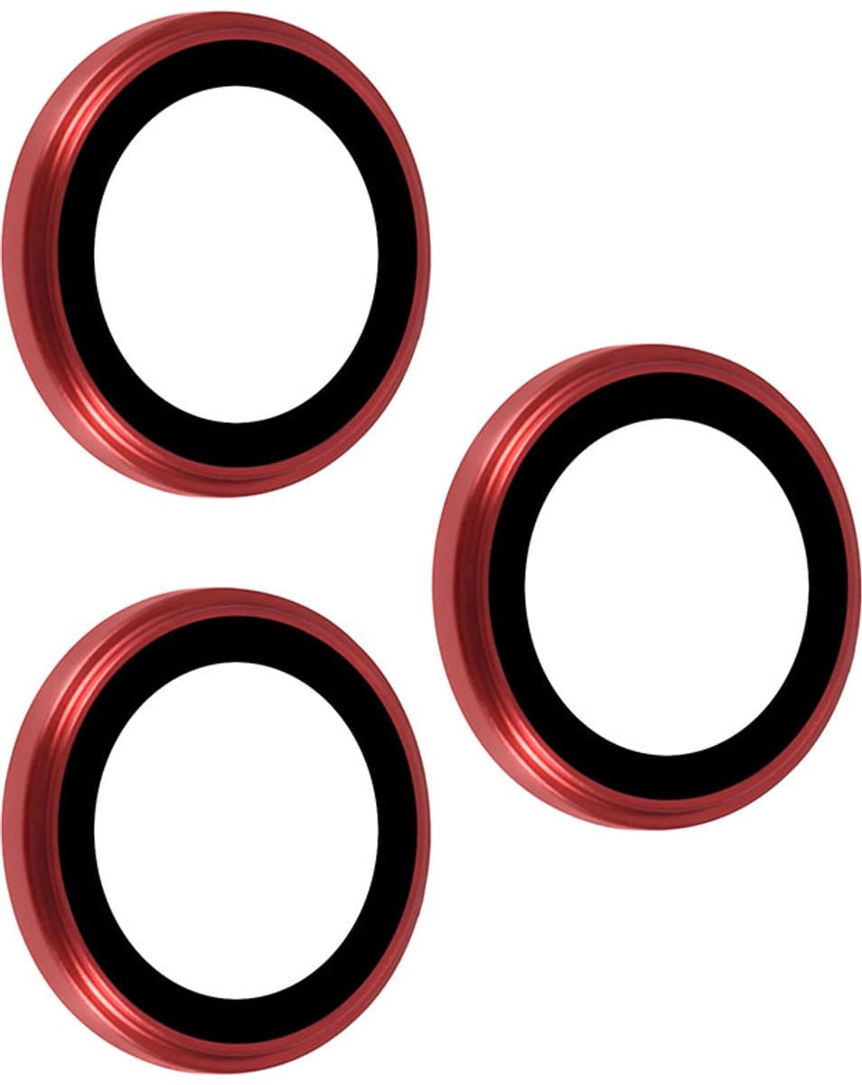 UNIQ Accessory iPhone 14 Pro & 14 Pro Max Lens Protector Tempered glass - Rood