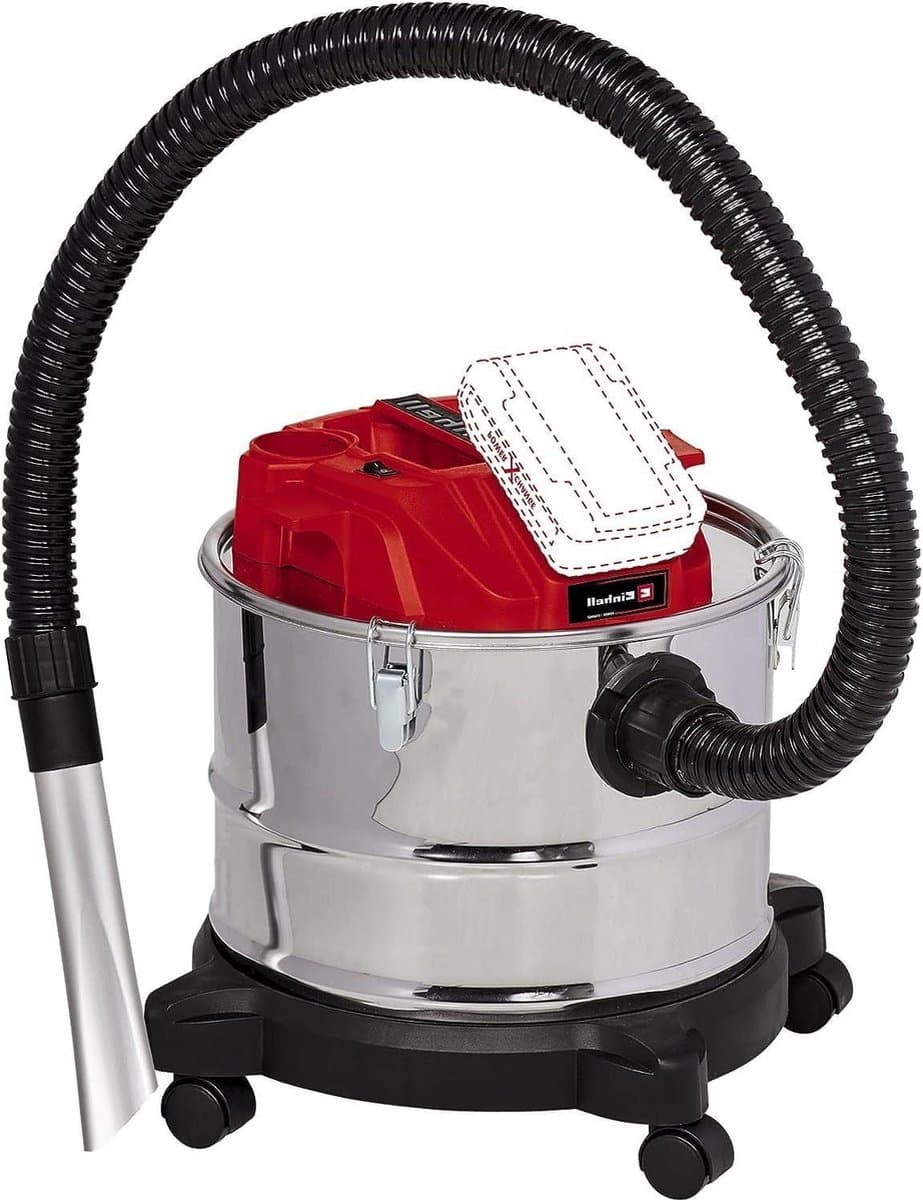 Accu Asstofzuiger TE-AV 18/15 Li C-Solo Power X-Change - Li-Ion 18V - 100 mbar zuigkracht - 15 l opvangbak - filterreinigingssysteem