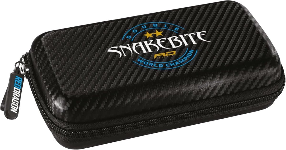 Dartkoffer - Darttas - Dartspullen Opbergen - Ruimte voor accessoires - 175mm x 100mm - Zwart