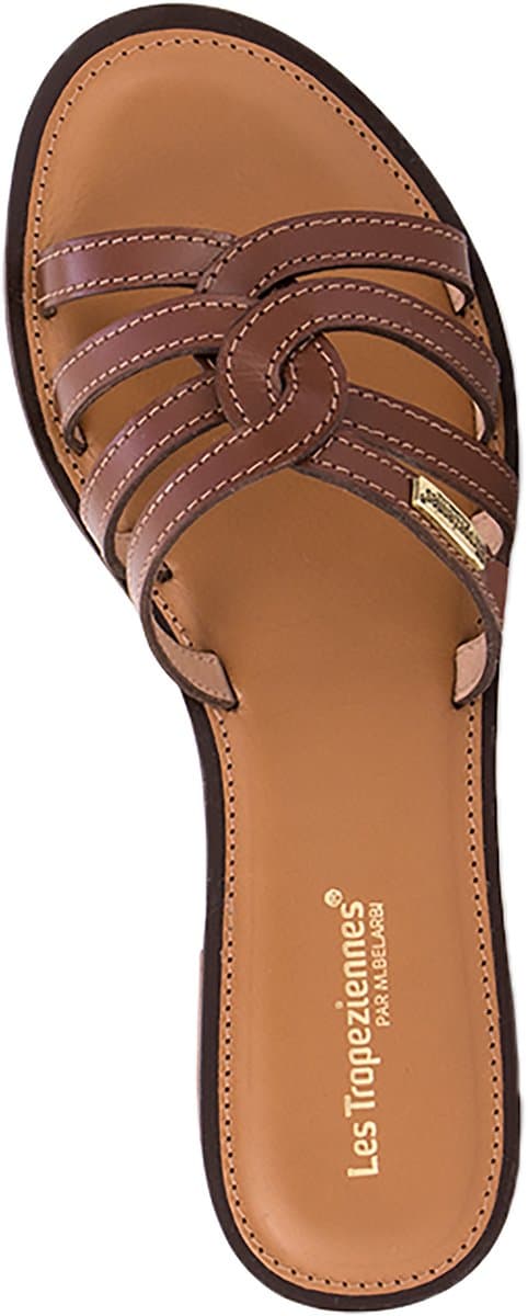 Leren sandalen van Hasturia