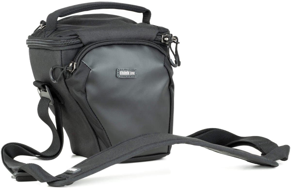 Think Tank - Digital Holster 5 V3.0 - Schoudertas voor Camera's - Geschikt voor Canon R50 of R10, Nikon Z5, Fuji X-T30 en Sony A6000 met korte lens - Zwart