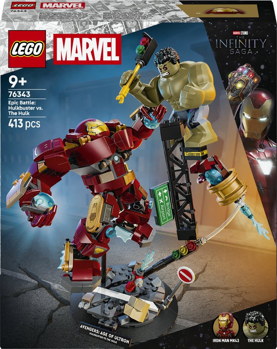 LEGO Super Heroes 76343 Ultieme strijd: Hulkbuster vs. Hulk