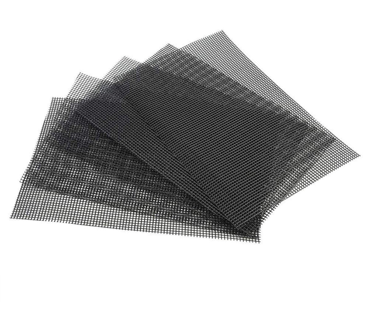 Dailygoody - Bloempot Gat Mesh Mat - Bodemafvoer - Zwart - Plastic Schermen - Voor Bonsai - 30x20cm