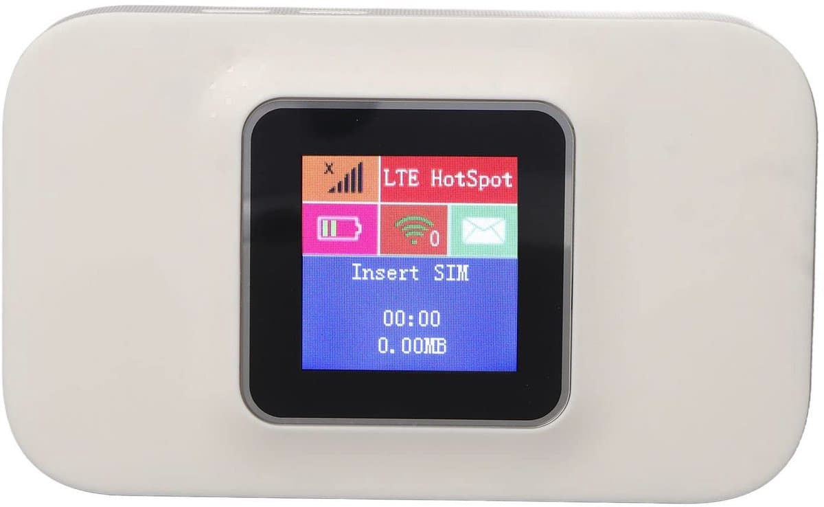 Allecto - Mobiele draadloze toegangspunt - Draagbare WLAN-router - 4G - Pocket WIFI - Geschikt voor Europa - Ontgrendeld
