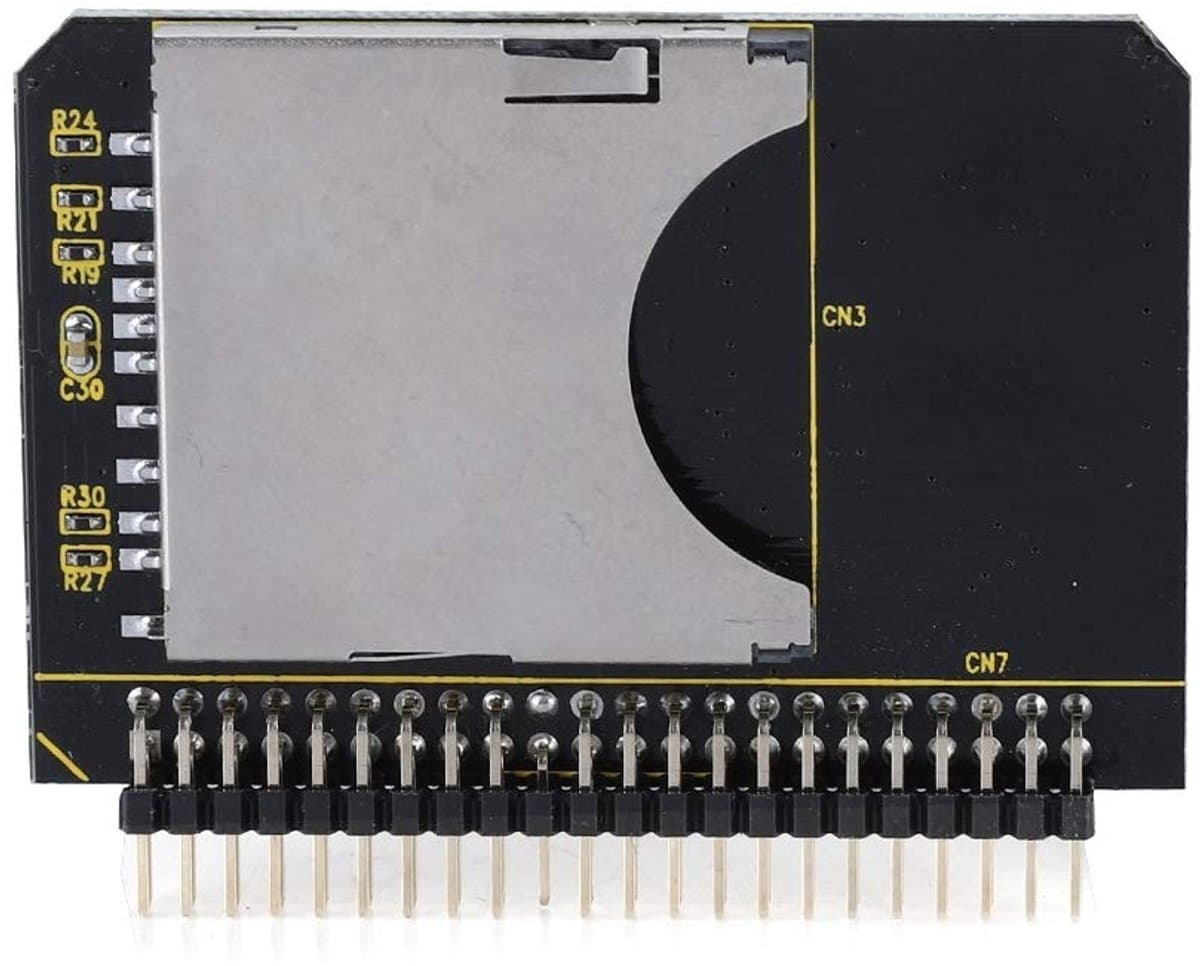Store_9 - 44-Pins naar SD-Kaartadapter - Compatibel met SDHC/SDXC - Ideaal voor retro systemen - Compact formaat - Ondersteunt meerdere besturi...