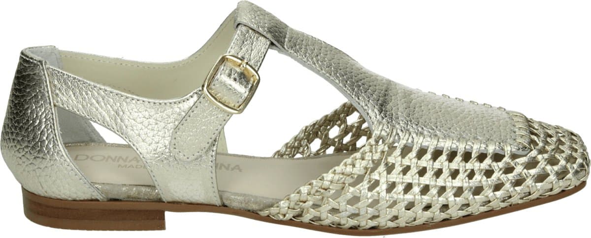 Donna Carolina - 57.709.021 CLESSIA WEB - Platte sandalen - Kleur: Metallics - Maat: 38.5