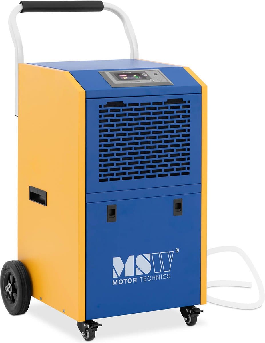 Luchtontvochtiger - 60 l/dag - 50 - 90 m² - 480 m³/h - 7,5 L - met handvat - Pro Series - MSW