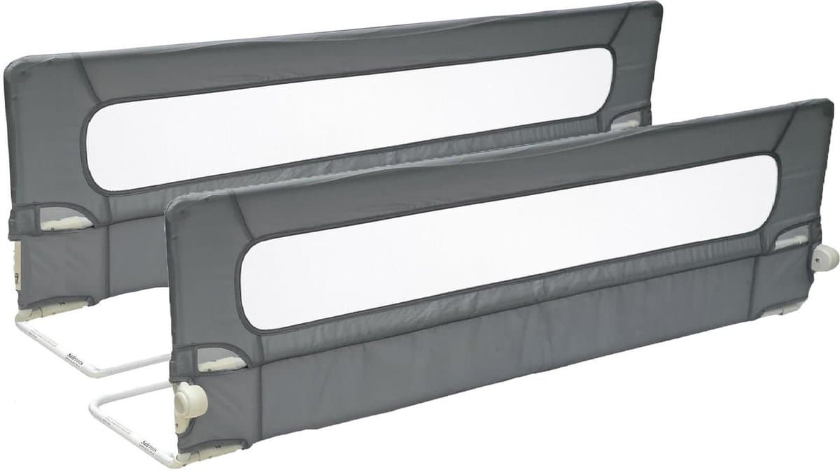 Safetots Bedhek, Bedhekje, Grijs, 140cm Breed x 50cm Hoog