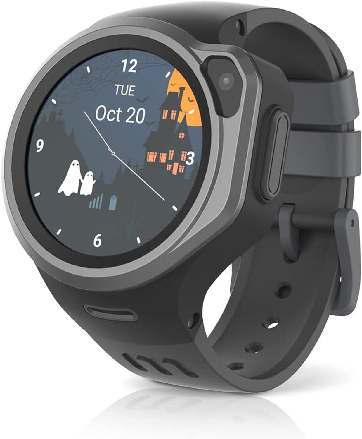 MyFirst Fone R1 Black Smartwatch for Boys and Girls with GPS, Video Calls, Touchscreen, SOS Alarm, Fitness Tracker and - ShopVlot