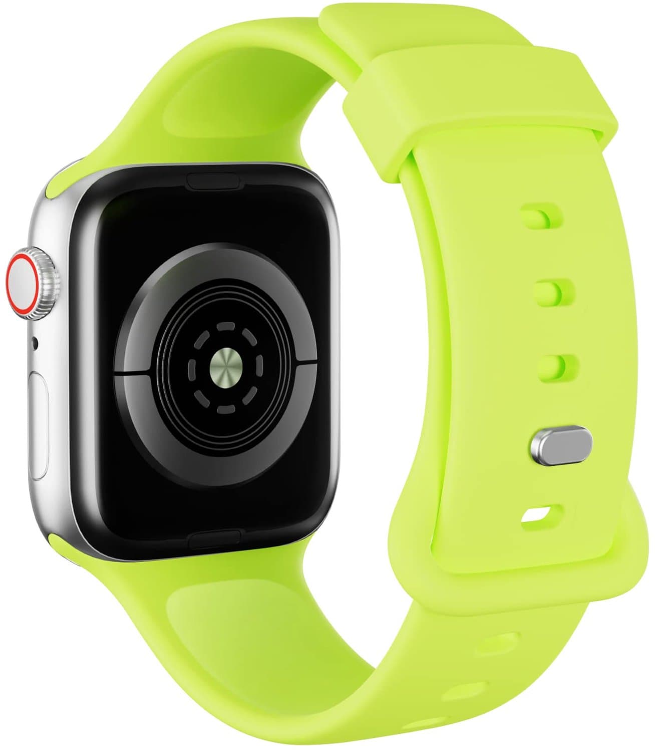 Sportarmband 41 mm, 40 mm, 38 mm - zachte siliconen - briljant geel - perfect voor sportactiviteiten - m-winkel