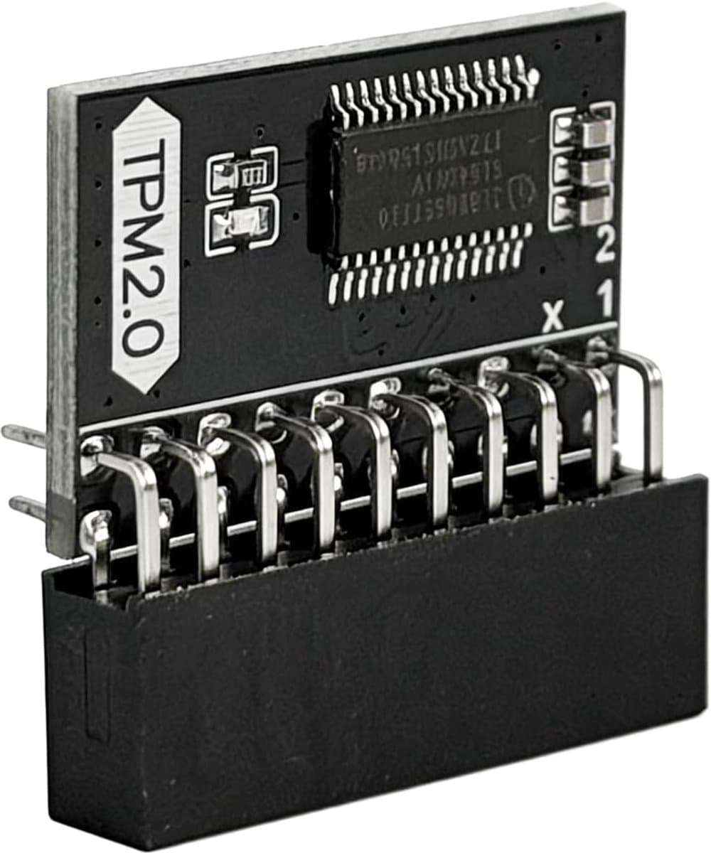 TPM2.0-module LPC 20-1 pins TPM 2.0 encryptie-beveiligingschip, LPC-beveiligingschip met TPM-afstandsbedieningskaart - ShopVlot