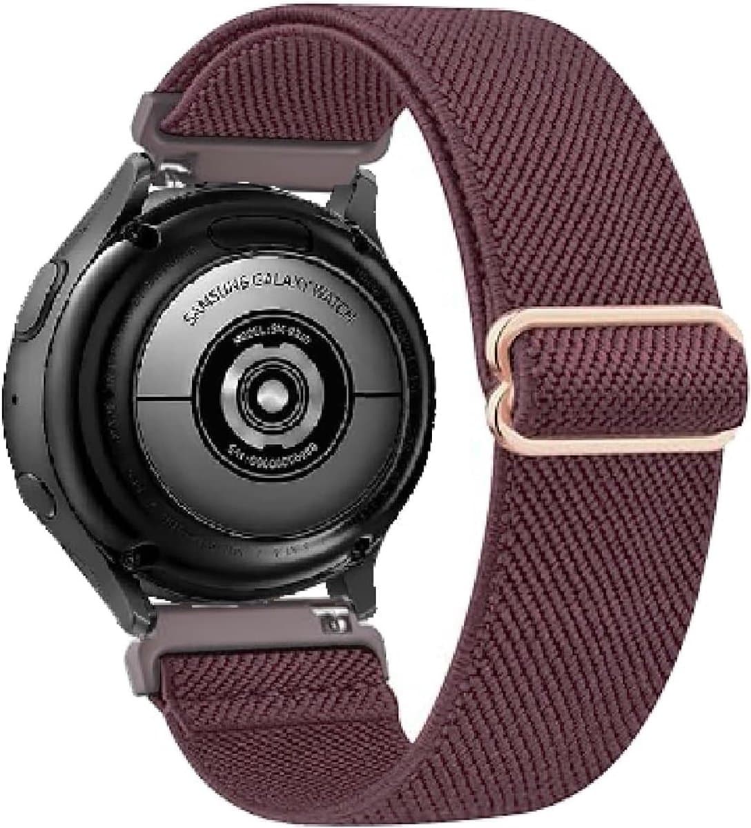 Verstelbare Nylon Vervangband voor Sporthorloge, Geschikt voor Garmin Forerunner en Approach Modellen, 20mm, Duurzaam en Comfortabel