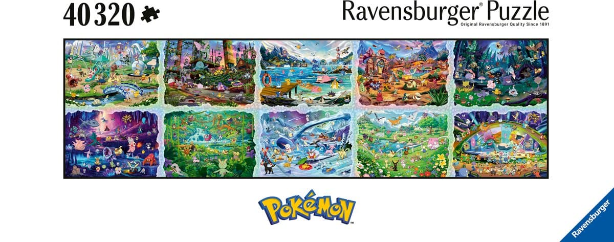 Ravensburger Pokémon Celebration Journey - Legpuzzel - 40.320 Stukjes - Vanaf 14 Jaar