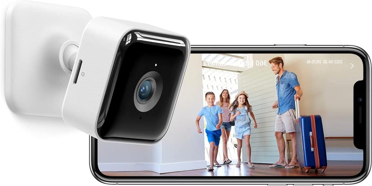 Beveiligingscamera Binnen - Wifi Camera - Huis Bewaken - Verbeterde Nachtvisie - 3MP - Wit
