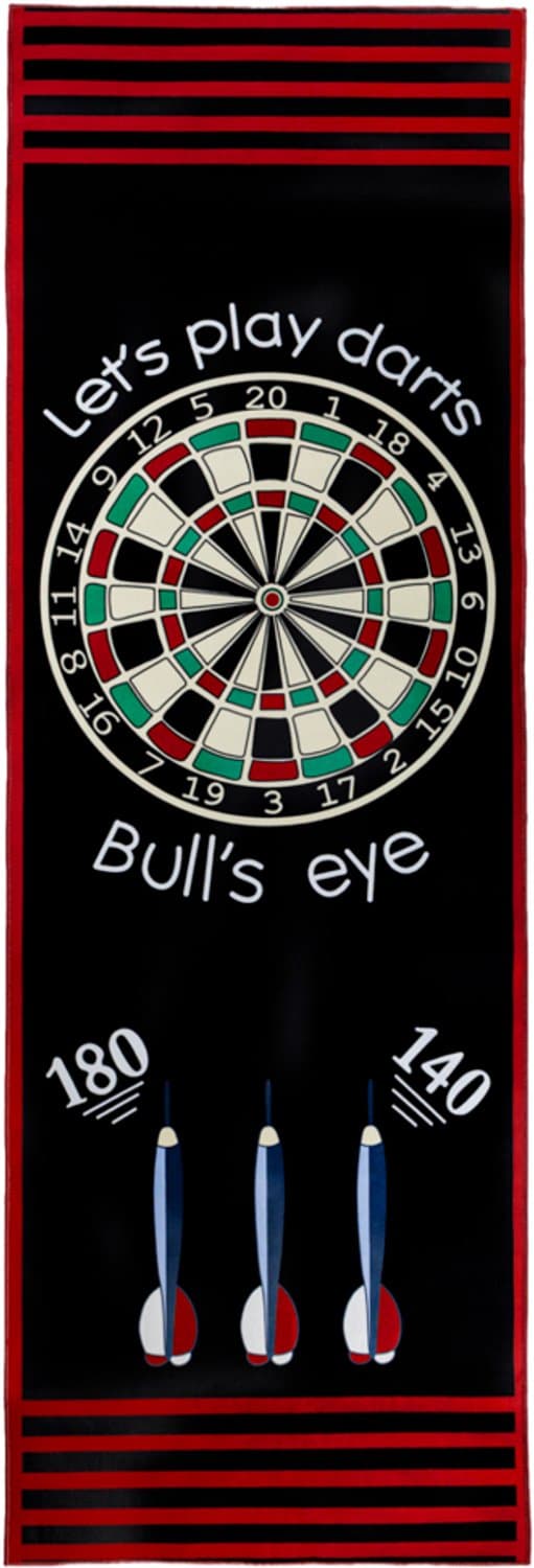 Hamat Play Carpet Darts Black 79 x 237 cm - Dartmat - Speelmat - Vloerkleed - Polyester - Antislip