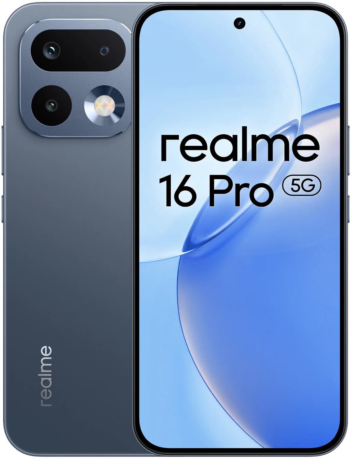 Realme 16 Pro 5G 8GB/256GB Grijs - 108MP Portrait Camera 6000mAh IP68 120Hz AMOLED