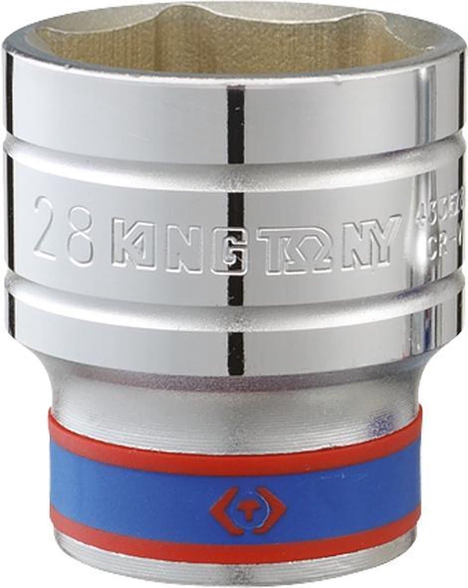Dopsleutel 1/2" standaard metrisch 6-kantig 7mm