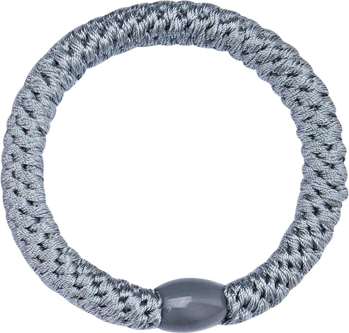 Hidzo Haarelastiekje - Elastiek & armband - Grijs