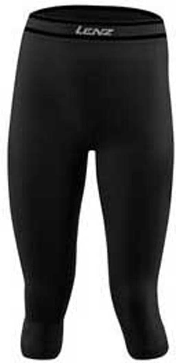 Lenz Merino 6.0 3/4 Basislaag Broek Zwart XS Vrouw