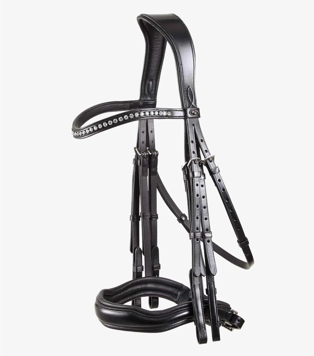 Anatomisch dubbel hoofdstel Premier Equine Abriano